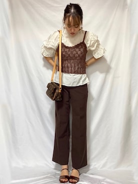 なつさん（レディース・166cm）の夏コーディネート