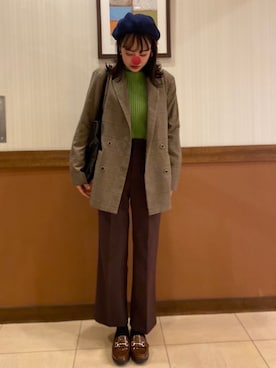 なつさん（レディース・166cm）の冬コーディネート