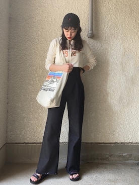 なつさん（レディース・166cm）の夏コーディネート