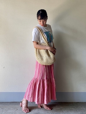 なつさん（レディース・166cm）の夏コーディネート