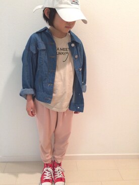 kanameさん（キッズ・120cm）の春コーディネート