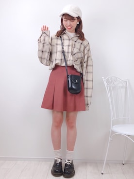 「ATTRANGS（アットランス）のアイテム」を使った、ayachan❀さん（レディース・150cm）の秋コーディネート