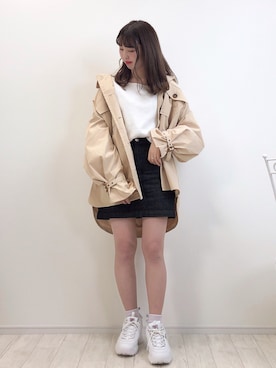 「ZOZOでしか買えない」｜「アイテム（ブルゾン）」を使った、ayachan❀さん（レディース・150cm）の冬コーディネート