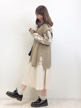 ayachan❀さん（レディース・150cm）の冬コーディネート