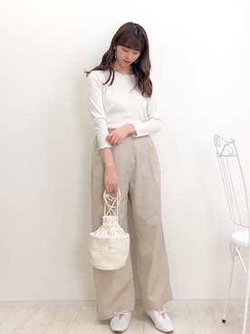 「sakishimatokyo（サキシマトーキョー）のアイテム（雑貨/ホビー）」を使った、ayachan❀さん（レディース・150cm）の春コーディネート