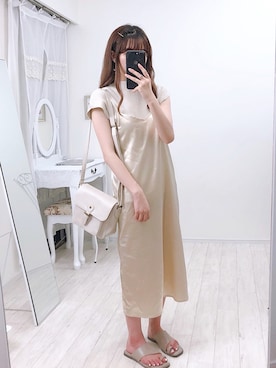 「PairPair（ペアペア）のアイテム（ワンピース/ドレス）」を使った、ayachan❀さん（レディース・150cm）の春コーディネート