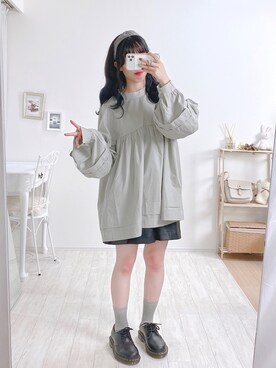 「KBF+」｜「アイテム（ブーツ）」を使った、ayachan❀さん（レディース・150cm）の秋コーディネート