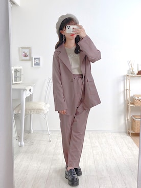 「FUN.TRINITY（ファン トリニティー）のアイテム」を使った、ayachan❀さん（レディース・150cm）の秋コーディネート