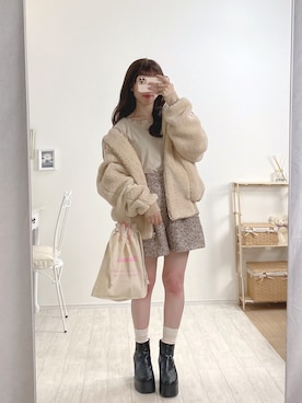 「Ciena」｜「アイテム（ブルゾン）」を使った、ayachan❀さん（レディース・150cm）の冬コーディネート