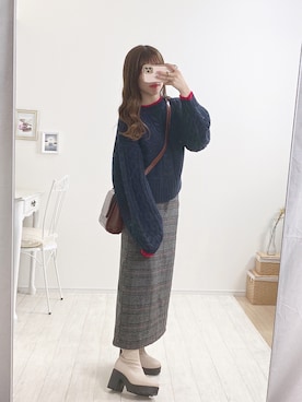 ayachan❀さん（レディース・150cm）の冬コーディネート