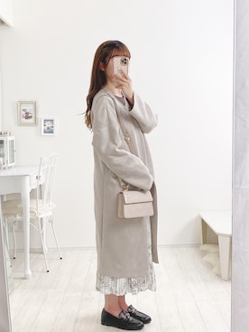 ayachan❀さん（レディース・150cm）の冬コーディネート