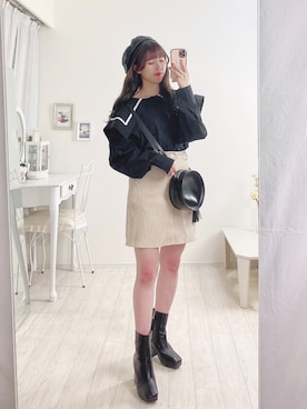 「sakishimatokyo」｜「アイテム（ブーツ）」を使った、ayachan❀さん（レディース・150cm）の冬コーディネート