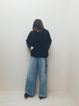 「SUGAR BISKET（シュガービスケット）のアイテム（パンプス）」を使った、skymyさん（レディース・154cm）の秋コーディネート