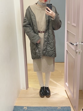 「アイテム（ブルゾン）」を使った、❤︎ ʏᴏᴋᴏᴄʜɪ ❤︎さん（レディース・168cm・10代）の冬コーディネート