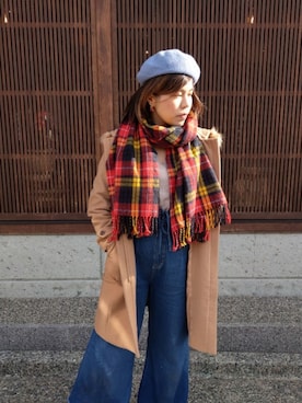 Elisa Yenさん(レディース・163cm)の冬コーディネート