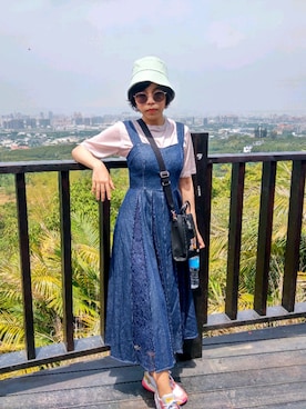 「Rirandture」｜Elisa Yenさん（レディース・163cm）の春コーディネート
