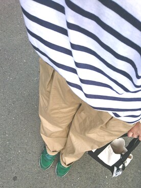 「crin*m（ミンネ）のアイテム」を使った、m.yottiさん（レディース・161cm）の夏コーディネート