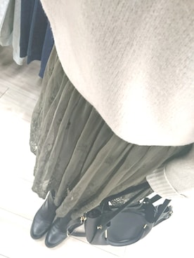 m.yottiさん（レディース・161cm）の冬コーディネート