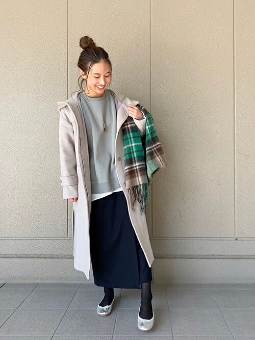 SLOBE IENA（スローブイエナ）の「ダブルフェイスフードコート