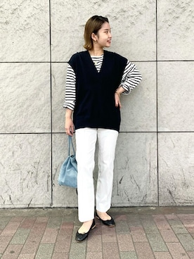 SLOBE IENA（STAFF）さん（レディース・157cm）の冬コーディネート