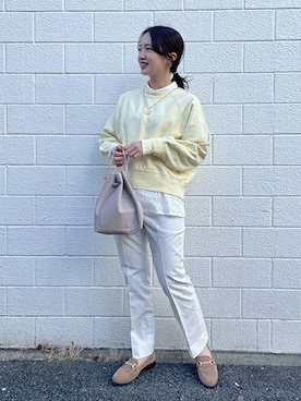 SLOBE IENA（STAFF）さん（レディース・159cm）の冬コーディネート