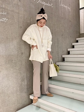 SLOBE IENA（STAFF）さん（レディース・151cm）の冬コーディネート