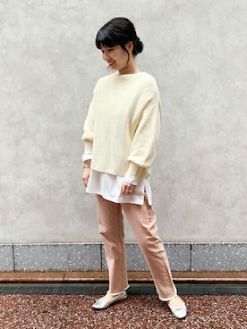 SLOBE IENA（STAFF）さん（レディース・157cm）の冬コーディネート