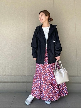 「スローブイエナ」｜「アイテム（ブルゾン）」を使った、SLOBE IENA（STAFF）さん（レディース・154cm）の冬コーディネート