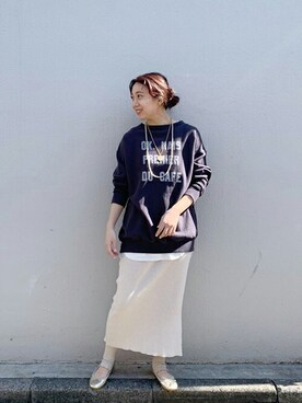 「スローブイエナ」｜「アイテム（アクセサリー）」を使った、SLOBE IENA（STAFF）さん（レディース・158cm）の春コーディネート