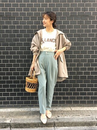 SLOBE IENA（スローブイエナ）の「T/Cツィルフードブルゾン【手洗い