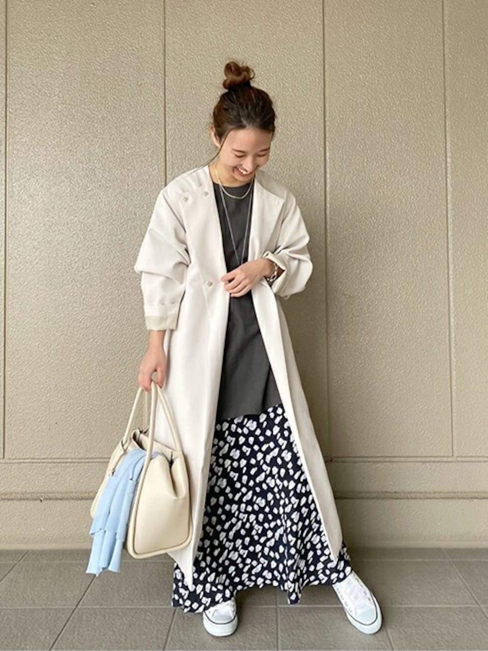 SLOBE IENA（スローブイエナ）の「強撚OXオーバーコート【手洗い可能 