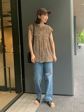 SLOBE IENA（STAFF）さん（レディース・172cm）の夏コーディネート