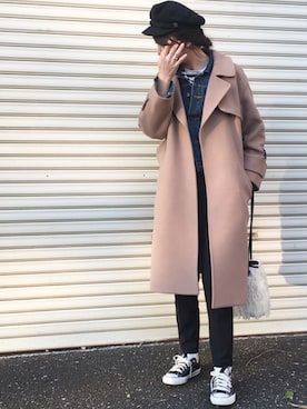 mikaさん（レディース・166cm）の冬コーディネート