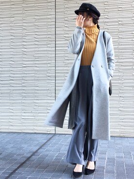 mikaさん（レディース・166cm）の冬コーディネート