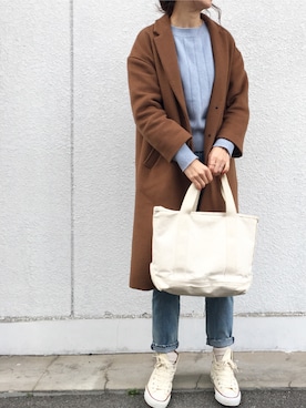 mikaさん（レディース・166cm）の冬コーディネート