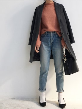 mikaさん（レディース・166cm）の冬コーディネート