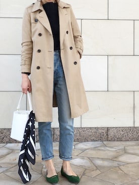 mikaさん（レディース・166cm）の春コーディネート