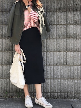 mikaさん（レディース・166cm）の春コーディネート