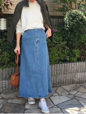mikaさん（レディース・166cm）の春コーディネート