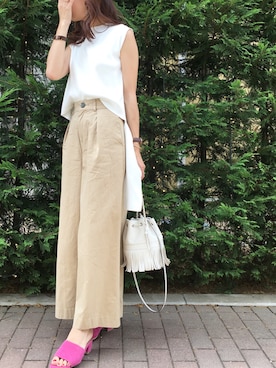 mikaさん（レディース・166cm）の夏コーディネート