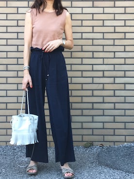 mikaさん（レディース・166cm）の夏コーディネート