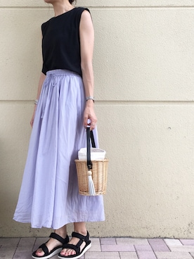 mikaさん（レディース・166cm）の夏コーディネート