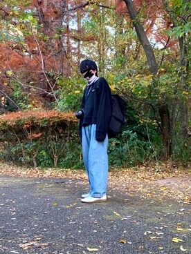 「GERMAN TRAINER（ジャーマントレーナー）の［ジャーマントレーナー］SC GERMAN TRAINER スニーカー（スニーカー）」を使った、ままま    さん（メンズ・170cm）の秋コーディネート