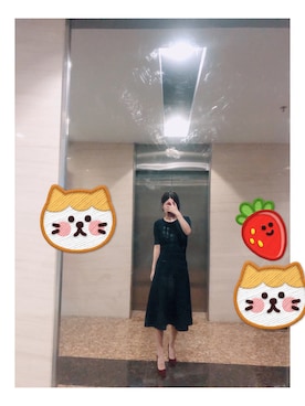 「sandro（サンドロ）のアイテム」を使った、夭夭鱼さん（レディース・164cm）の冬コーディネート
