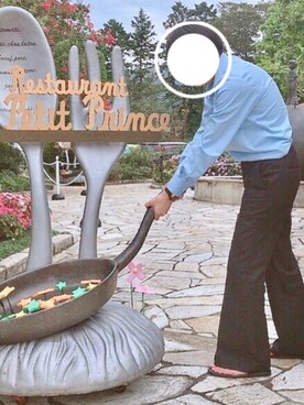 「UNITED ARROWS（ユナイテッドアローズ）の<UNITED ARROWS> イージーケアー サテン セミワイド（シャツ/ブラウス）」を使った、⭐️zawa⭐️さん（メンズ・178cm）の秋コーディネート