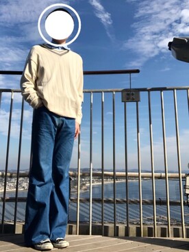 「UNITED ARROWS（ユナイテッドアローズ）の<UNITED ARROWS> イージーケアー サテン セミワイド（シャツ/ブラウス）」を使った、⭐️zawa⭐️さん（メンズ・178cm）の秋コーディネート