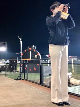 「LASSU&FRISS（ラスアンドフリス）の[ベーシックデザイン] ビットローファー（ローファー）」を使った、⭐️zawa⭐️さん（メンズ・178cm）の冬コーディネート