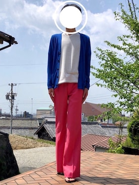 「jiggys shop（ジギーズショップ）のアイテム（トップス）」を使った、⭐️zawa⭐️さん（メンズ・178cm）の春コーディネート