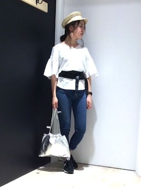 hiroさん（レディース・157cm）の夏コーディネート