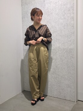「リミテッド」｜hiroさん（レディース・157cm）の夏コーディネート